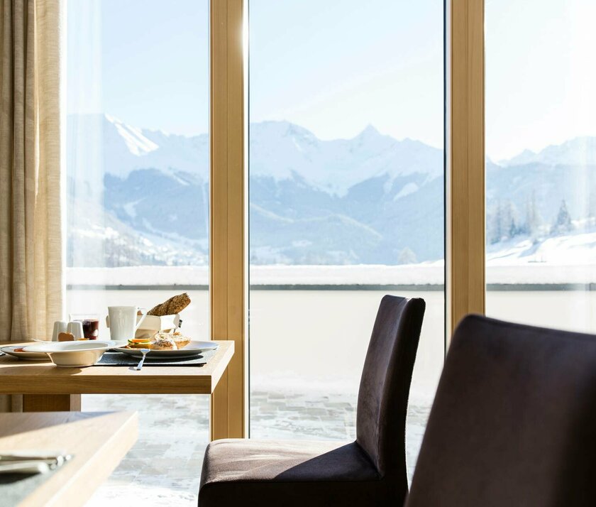 Genussvolles Frühstück des Serfaus-Fiss-Ladis Hotels 