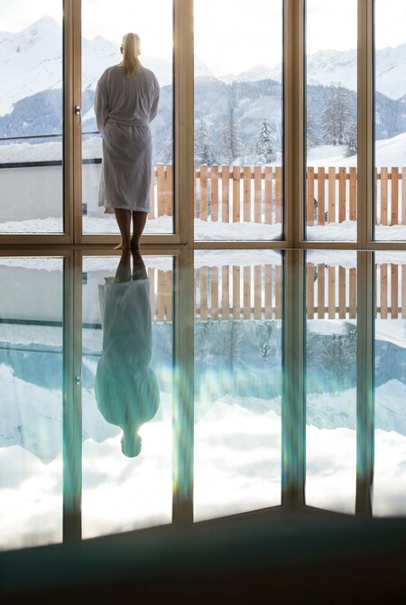 Beste Lage des Ladis Hotels Tirol direkt an der Piste Beste Lage des Ladis Hotels Tirol direkt an der Piste