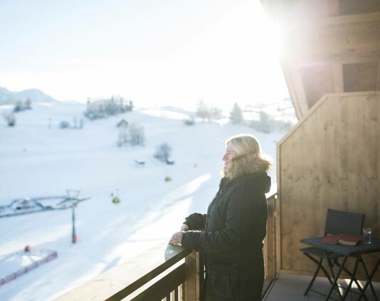 Panorama suite at the Skihotel direkt an der Piste Ladis