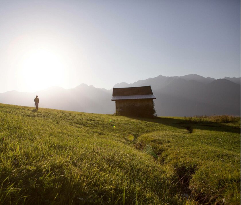 Beste Lage des Ladis Hotels Tirol direkt an der Piste