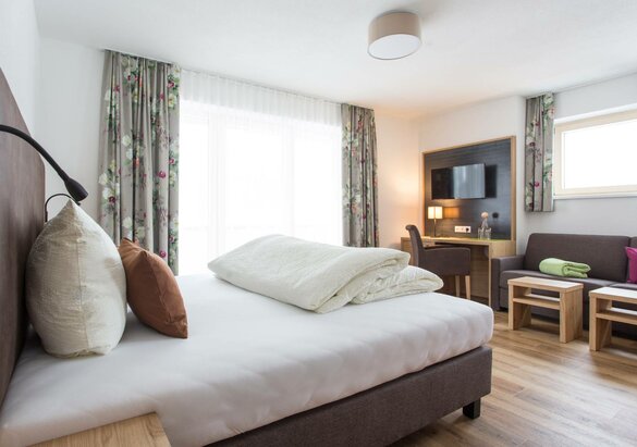 Hotel in Serfaus Fiss Ladis - moderne Zimmer & Suiten